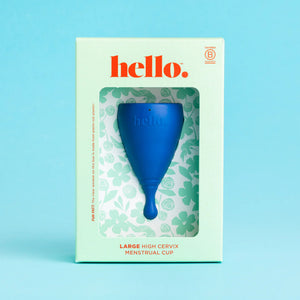 Copa menstrual Hello - Cérvix alto