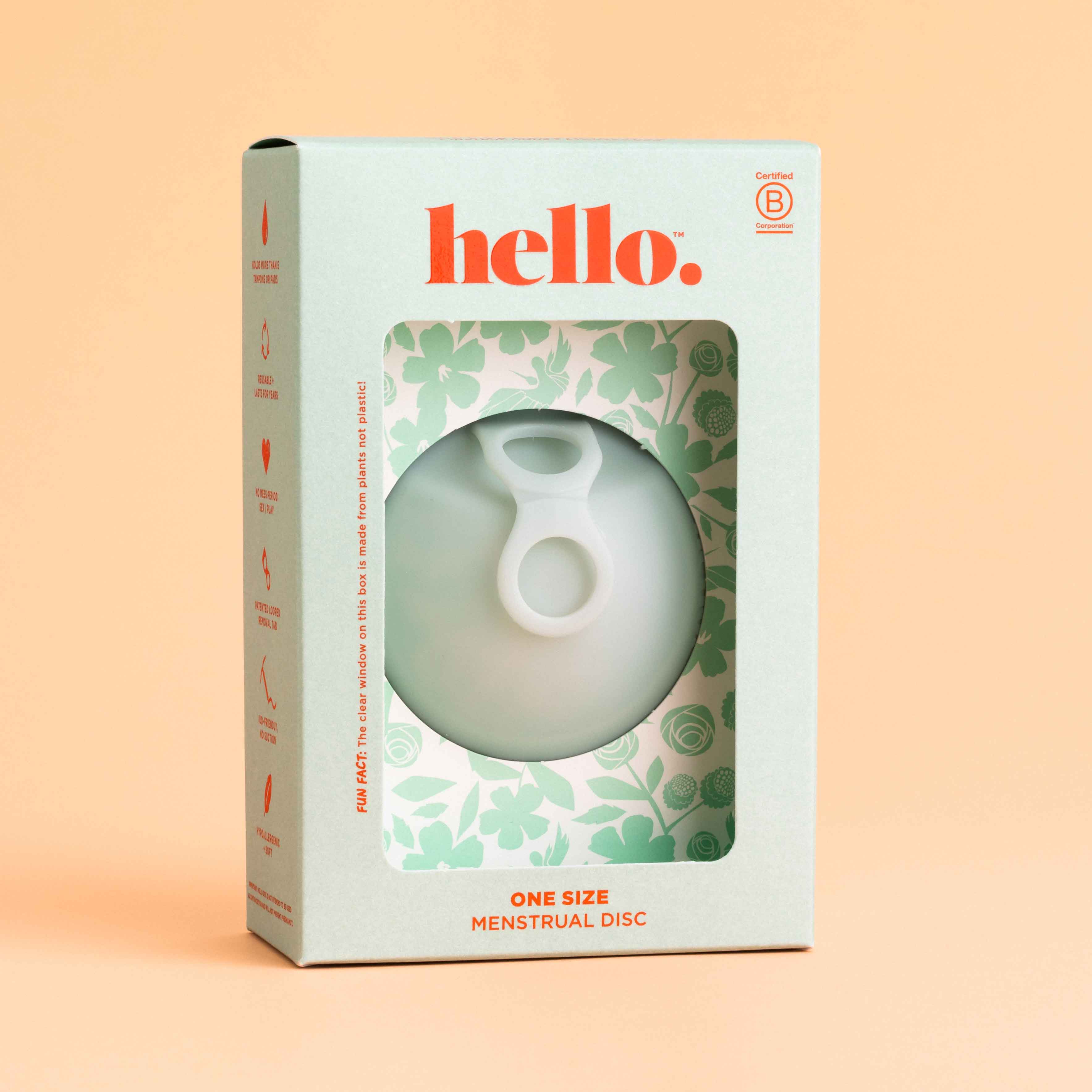 Disco menstrual Hello Period