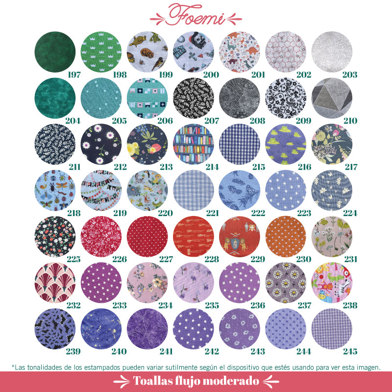 Kit de toallas de tela mixtas (3 unidades)