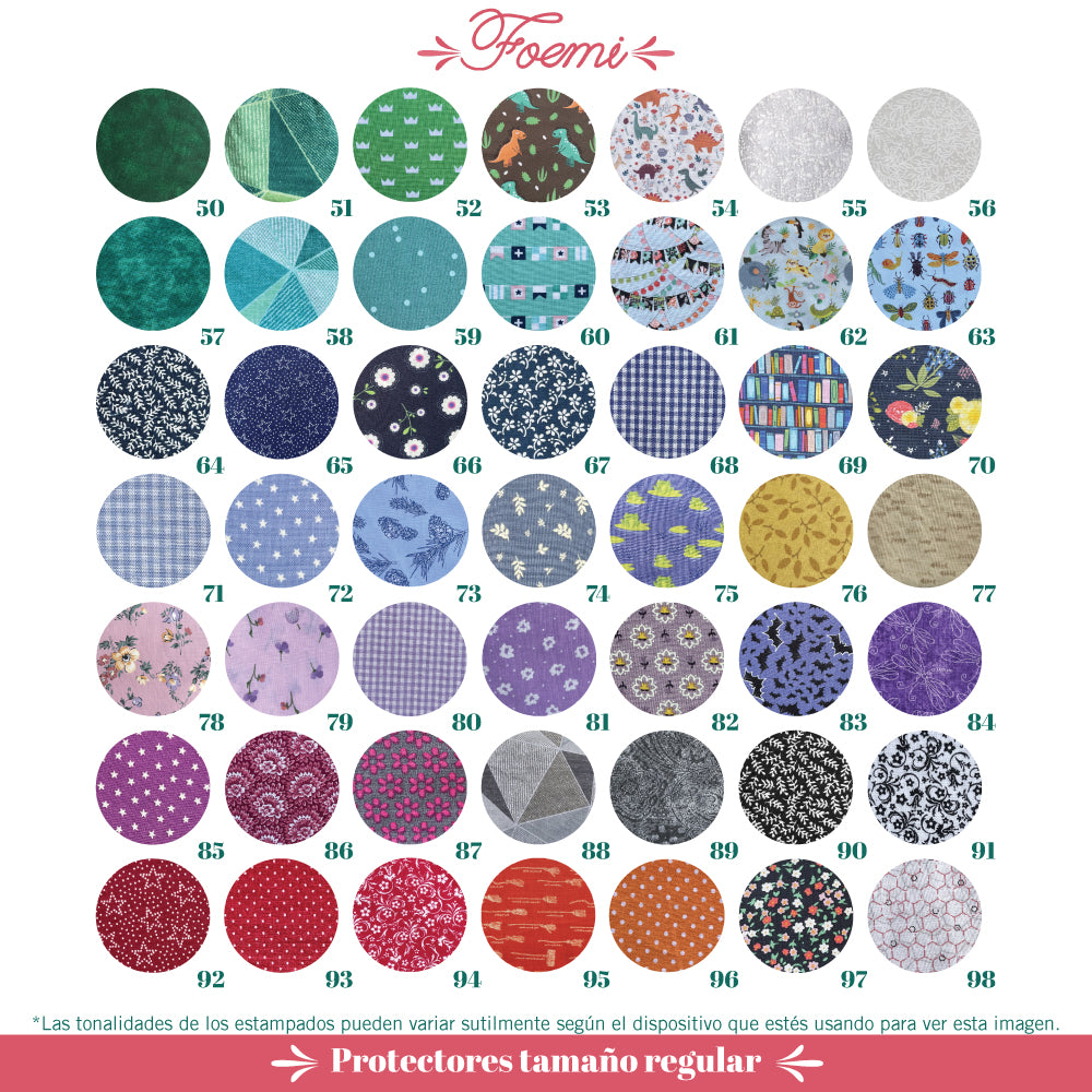 Paquete de toallas y protectores de tela