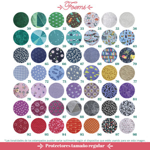 Paquete de toallas y protectores de tela
