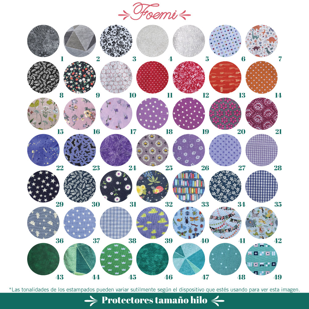 Paquete de toallas y protectores de tela