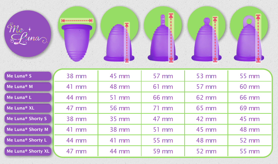 Copa Menstrual Meluna Talla S