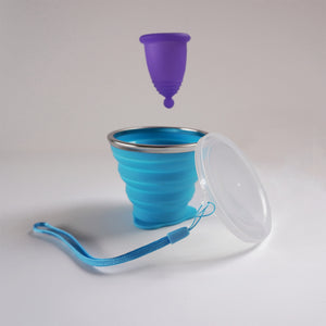 Vaso esterilizador plegable 150ml - 270ml